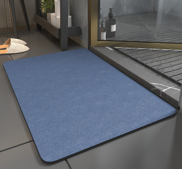 Quick-drying bathroom mat